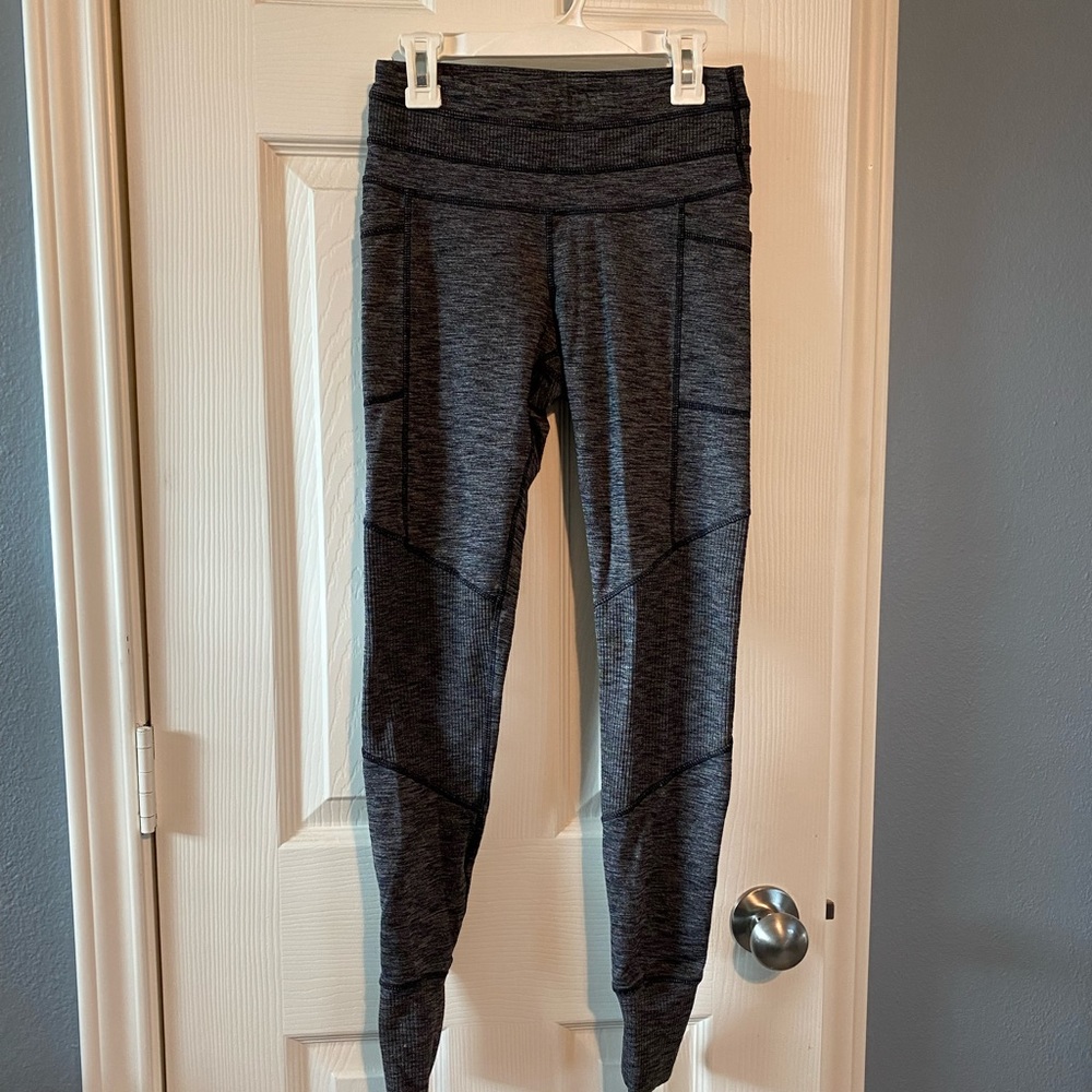 Gray Athleta Leggings with Pockets